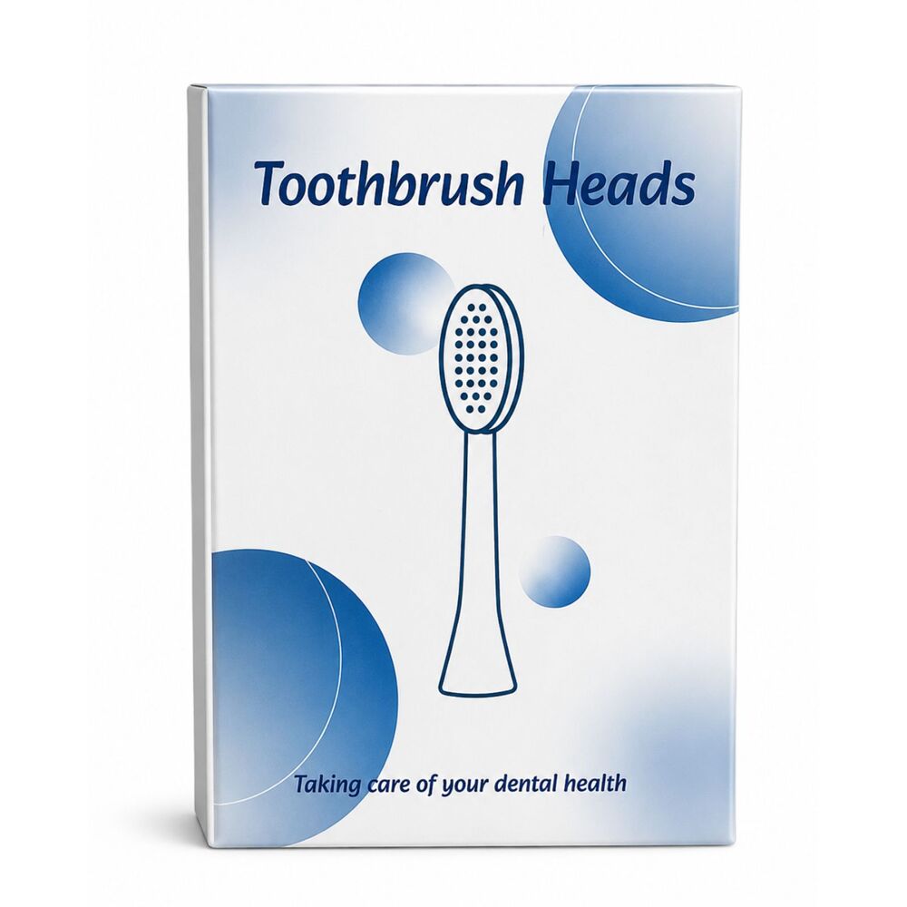 Philips Sonicare Compatible Snap-On Toothbrush Heads 8-Pack Brush Heads